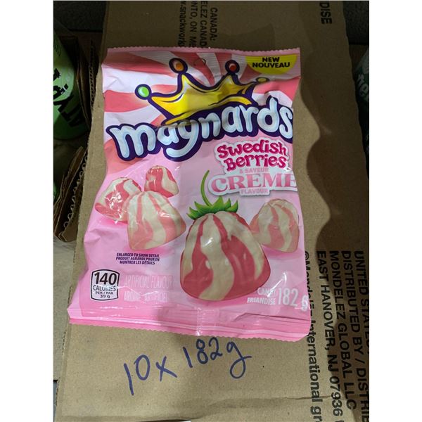 Maynard's Swedish Berries Creme 12x182g