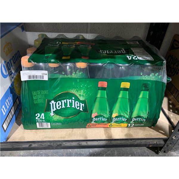Perrier Carbonated Natural Spring Water Assort Flavors 24 x 500ml
