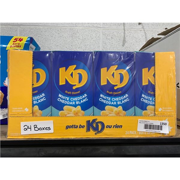 Kraft Dinner White Cheddar 24 Boxes