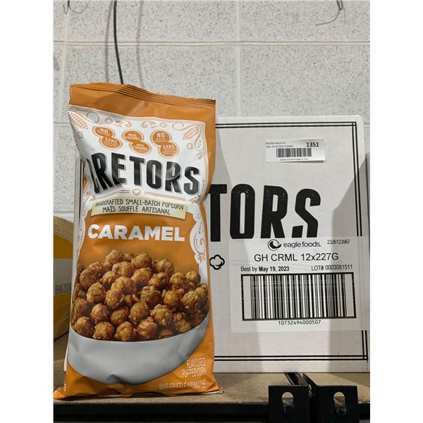 Cretors Caramel Popcorn 12x227g