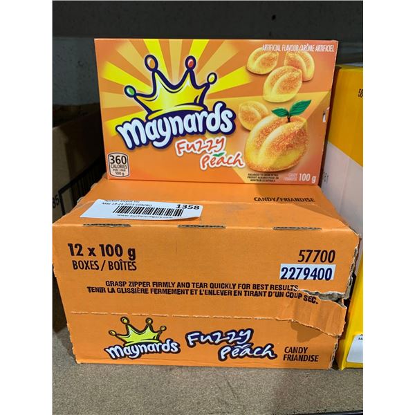 Maynard's Fuzzy Peaches 12x100g