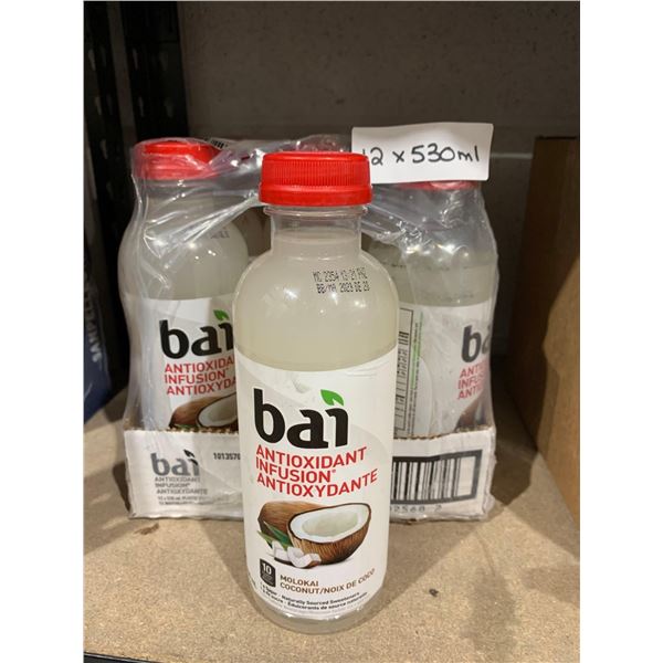 Bai Molokai Coconut Antioxidant Infusion Drink 12x530ml