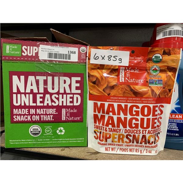 Nature Unleashed Mangoes 6x85g