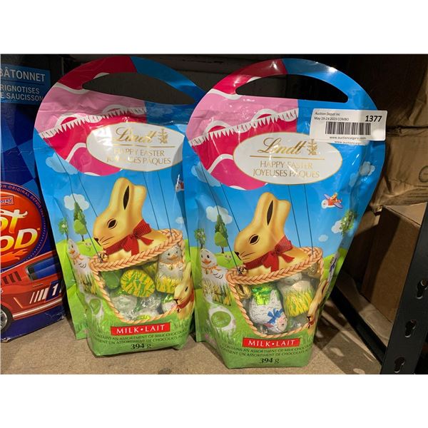 Lindt Milk Chocolate Easter Chocolates 2x394g