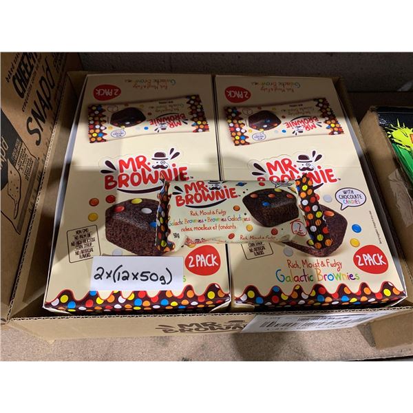 Mr. Brownie Galactic Brownies 2 x 12 x 50g