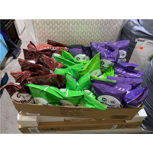 Box Lot of Assorted Potato Chips Barbecue, Sour Cream & Onion and All Dressed