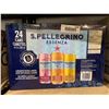 Image 1 : S.Pellegrino Essenza Carbonated Natural Mineral Water w/ Natural Flavors 24 x 330ml