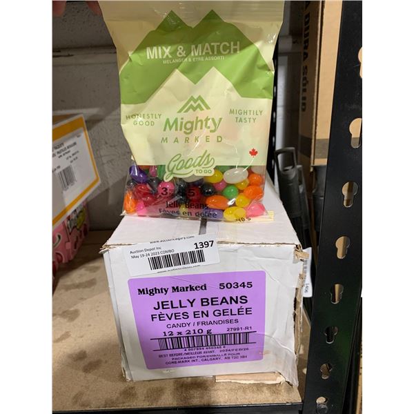 Mighty Marked Jelly Beans 12x210g