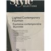 Image 2 : Style Selections LED Lighted Contemporary Fountain
