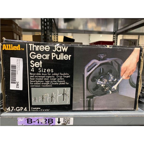 Allied Three Jaw Gear Puller Set - 4 Sizes
