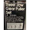 Image 2 : Allied Three Jaw Gear Puller Set - 4 Sizes