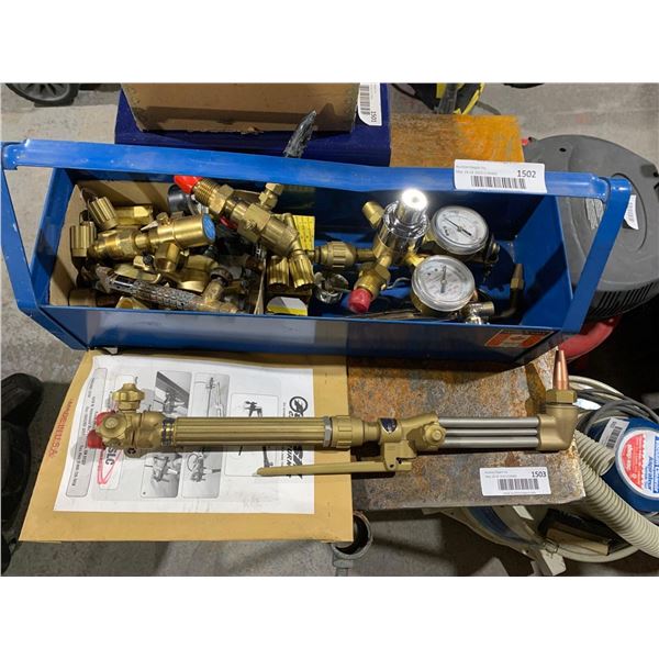 Lot of Fittings and Accessories for Acetylene Torch