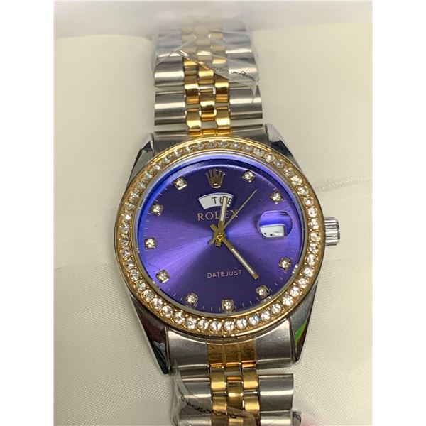 NEW Gents Rolex Style Date Face Wrist Watch . No Certificate or paperworkÂ 