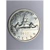 Image 1 : Canada Vintage 1957 Voyageur canoe Silver Dollar