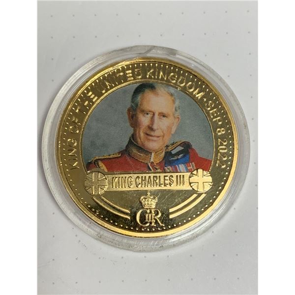 King Charles III Commemorative Cased Coin September 8 , 2022