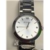 Image 2 : NEW BulovaÂ Stainless Steel Satin Faced Diamond Wrist Watch with certificate & amp; display box Â 