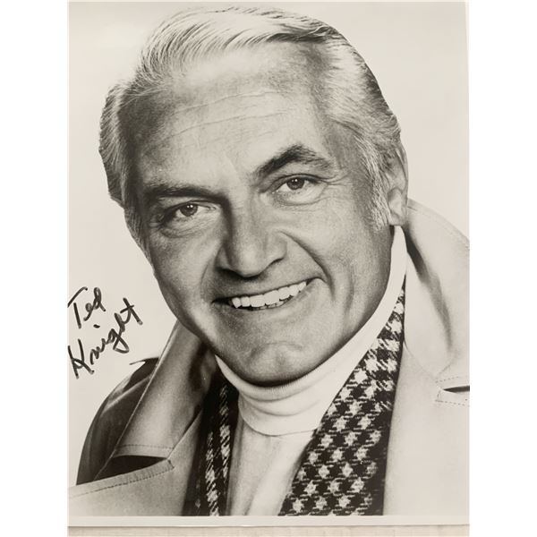 CaddyShack Ted Knight signed photo
