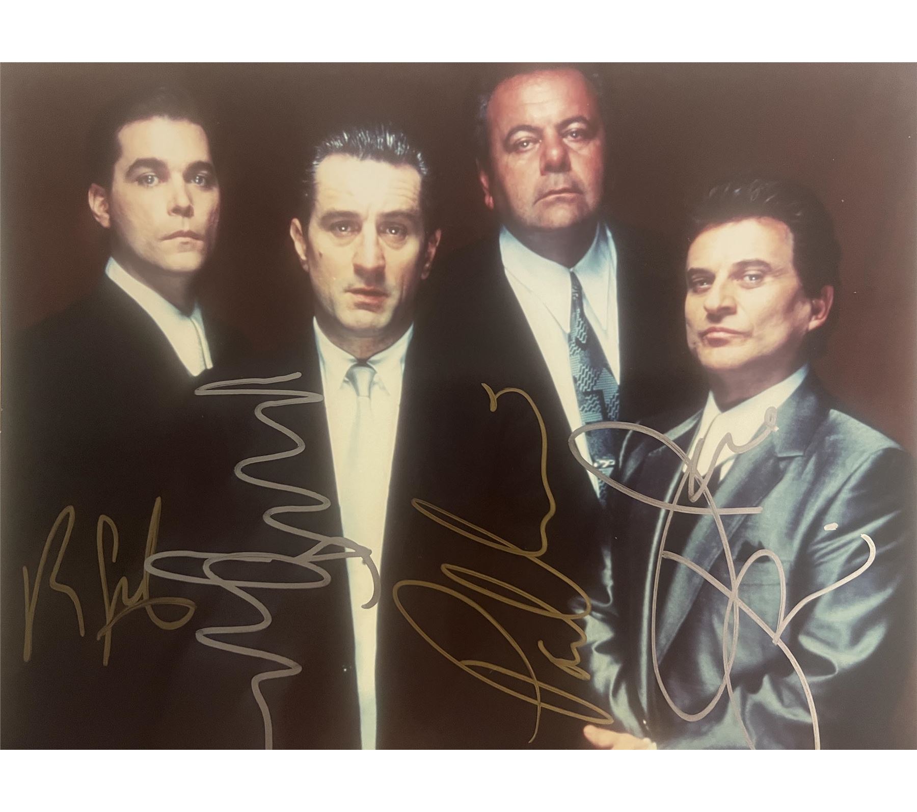 Goodfellas cast signed photo