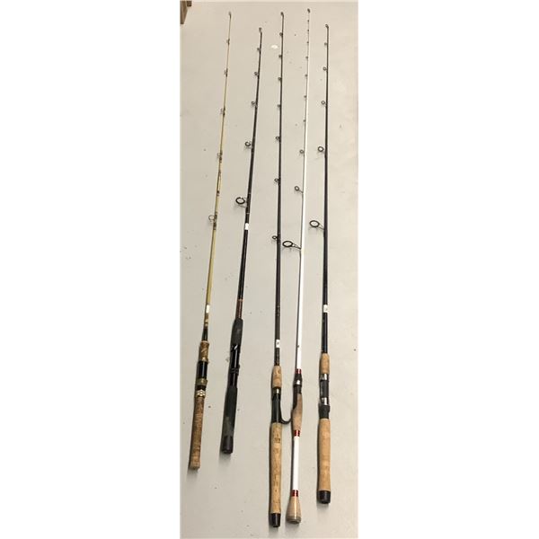 Assorted Fishing Rods X 5