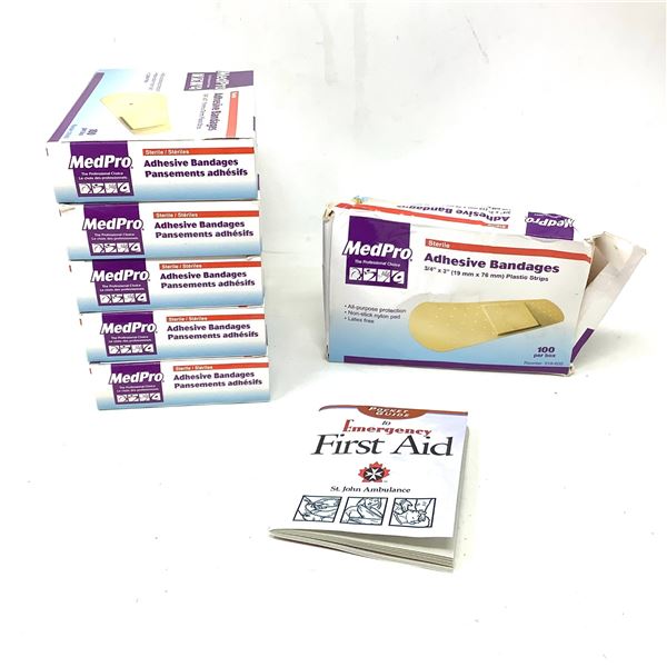 Medpro Dropes MedPro Adhesive Bandages, 100 Pk X 6