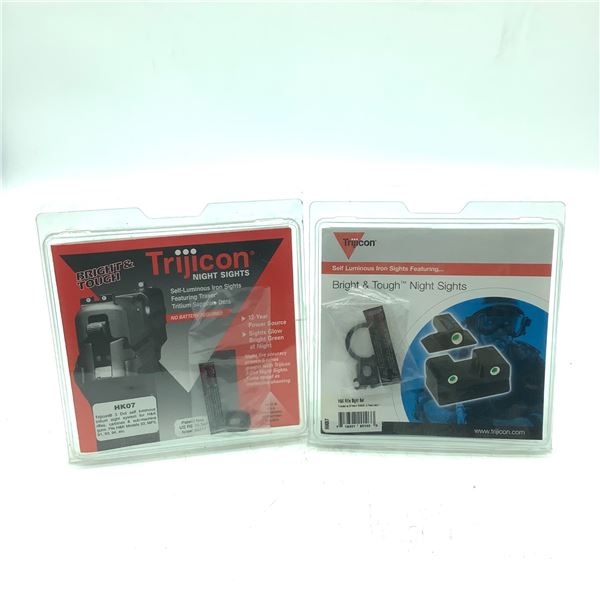 Trijicon Night Sight for H&K Models 33, MP5, 91, 93, 94, etc, X 2