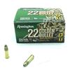 Image 1 : Remington 22 LR Golden Bullet HV 36 Grain Ammunition, 225 Rounds