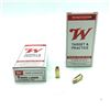 Image 1 : Winchester Target and Practice 9 mm 115 Grain FMJ Ammunition, 100 Rounds