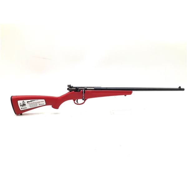 Savage Youth Rascal Single Shot Bolt Action Rifle 22LR Red, New