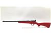 Image 2 : Savage Youth Rascal Single Shot Bolt Action Rifle 22LR Red, New