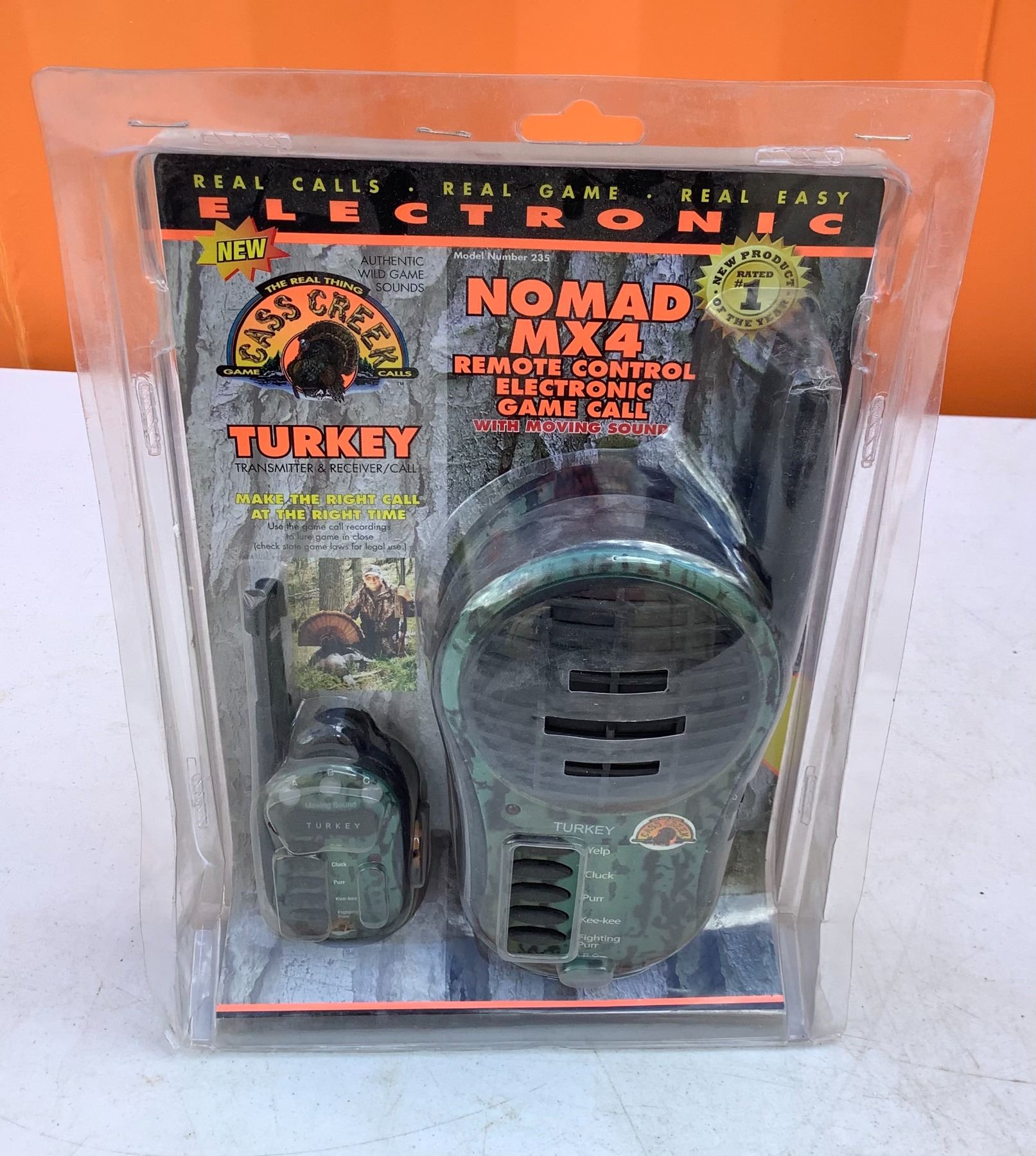 Cass Creek Nomad MX4 Remote Control Electronic Turkey Game Call, New