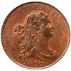 Image 2 : 1806 C-4 R1 Large 6 with Stems PCGS graded MS63 Red & Brown