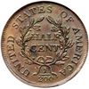 Image 3 : 1805 C-1 R2- Stemless Wreath, Repunched 5 PCGS graded MS63 Brown