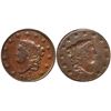 Image 1 : 1824 N-2 R2 Obverse Brockage PCGS graded XF45