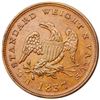 Image 2 : 1837 Half Cent Hard Times Token Low-49, Rulau HT-73 R2