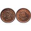 Image 1 : 1846 N-12 R1 Tall Date PCGS graded MS64 Red & Brown