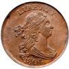 Image 2 : 1804 C-12 R2 Stemless Wreath, Crosslet 4 PCGS graded MS64 Brown