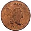 Image 2 : 1797 C-1 R2 1 Above 1 PCGS graded MS62 Brown