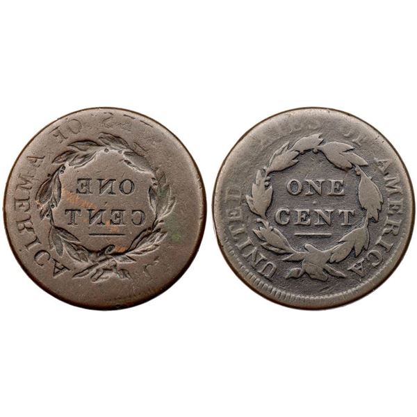 1812 S-288 Large Date R2 Reverse Brockage