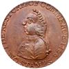Image 2 : 1766 Pitt Halfpenny Token Breen-251 PCGS graded MS63 Brown