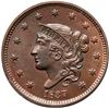 Image 2 : 1837 N-11 R1 Beaded Hair Cord PCGS graded MS65 Brown