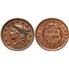 Image 1 : 1837 N-9 R1 Beaded Hair Cord PCGS graded MS64 Brown