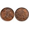 Image 1 : 1804 C-12 R2 Stemless Wreath, Crosslet 4 PCGS graded MS63 Brown