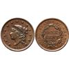 Image 1 : 1837 N-11 R1 Beaded Hair Cord PCGS graded MS64 Brown