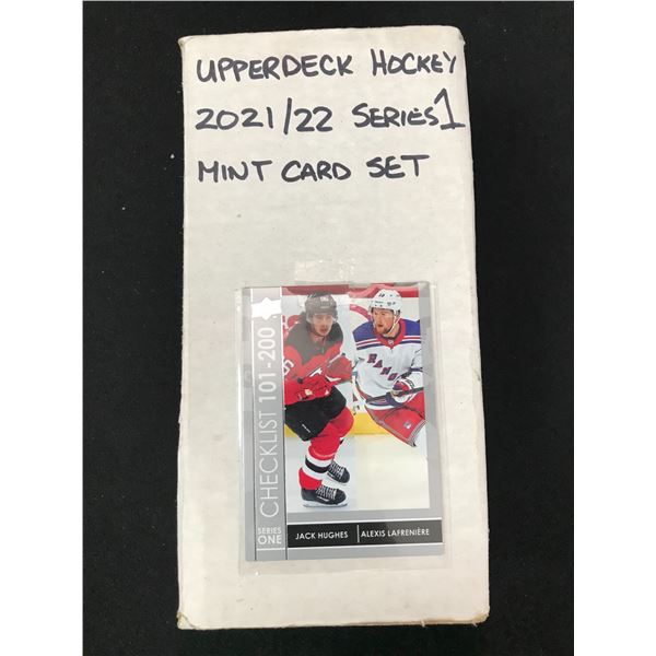 2021-22 UPPER DECK SERIES 1 MINT CARD SET