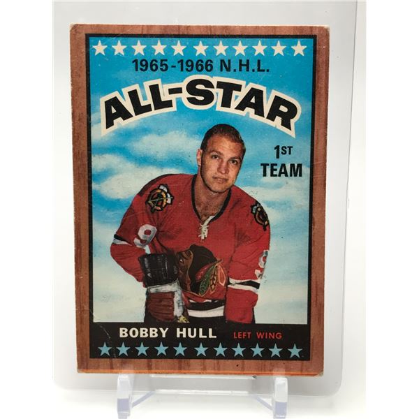 1965-66 NO.125 BOBBY HULL ALL STAR 1ST TEAM