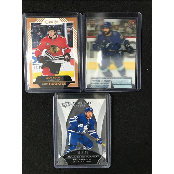 LOT OF NHL ROOKIE CARDS