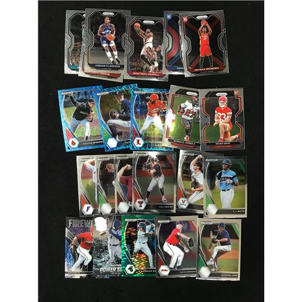 MIXED SPORT PANINI PRIZM SPORTS CARDS