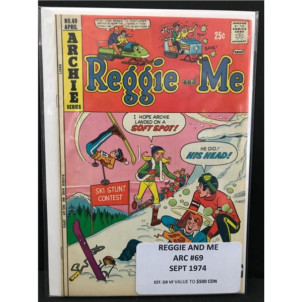 ARCHIE SERIES NO.69 REGGIE AND ME (1974)