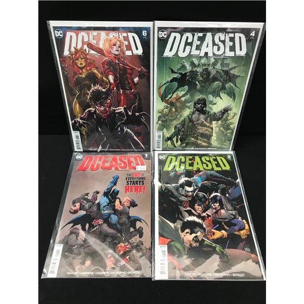 LOT OF 4 DCEASED COMICS (DC COMICS)