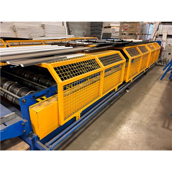 2017 XIAMEN ZHENG YX20-304.8  COLD ROLL MILL / FORMING MACHINE, APPROX. 30' LONG